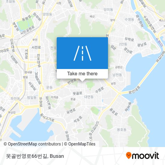 못골번영로66번길 map