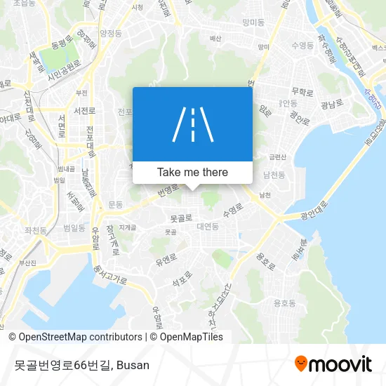 못골번영로66번길 map