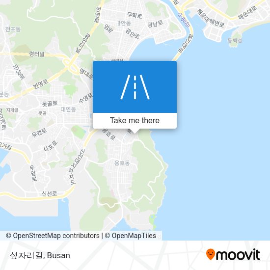 섶자리길 map