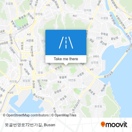 못골번영로72번가길 map