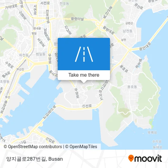 양지골로287번길 map
