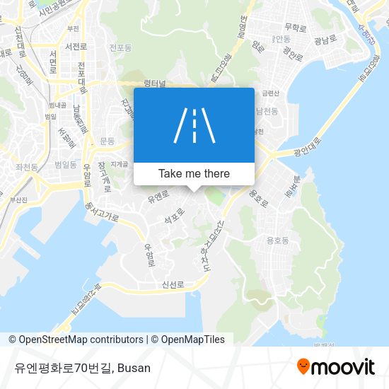 유엔평화로70번길 map