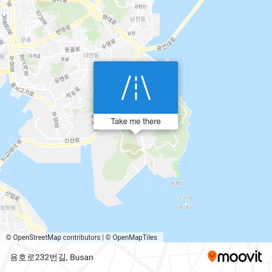 용호로232번길 map