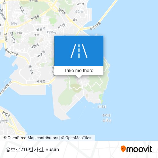 용호로216번가길 map
