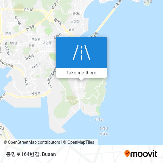 동명로164번길 map