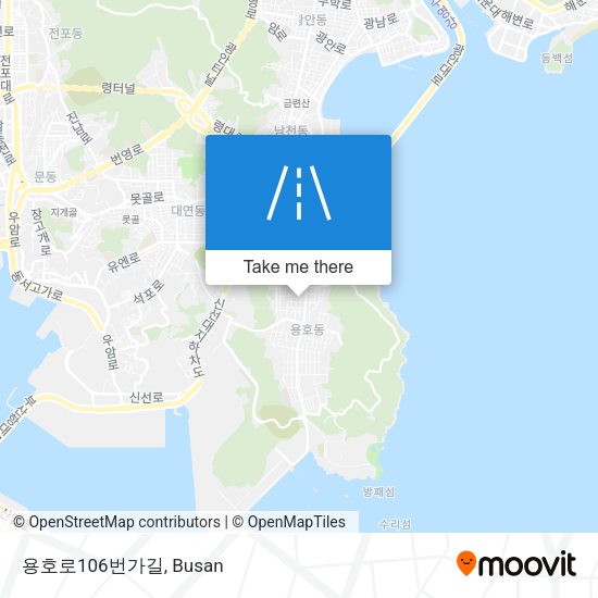 용호로106번가길 map
