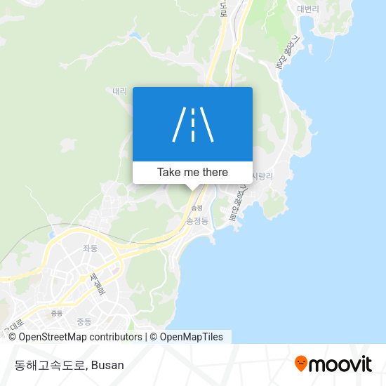 동해고속도로 map