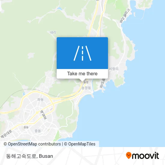 동해고속도로 map