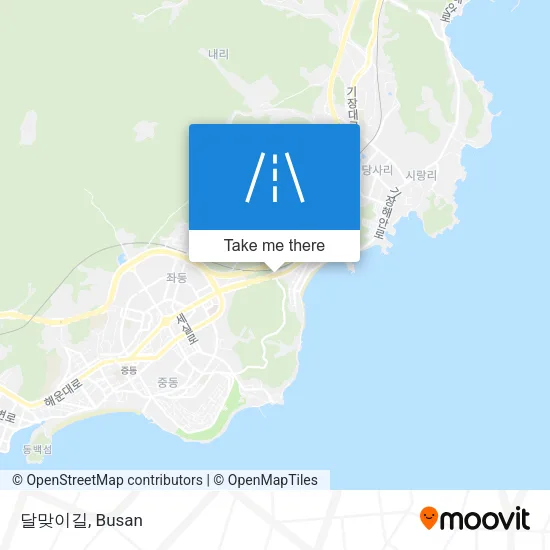달맞이길 map