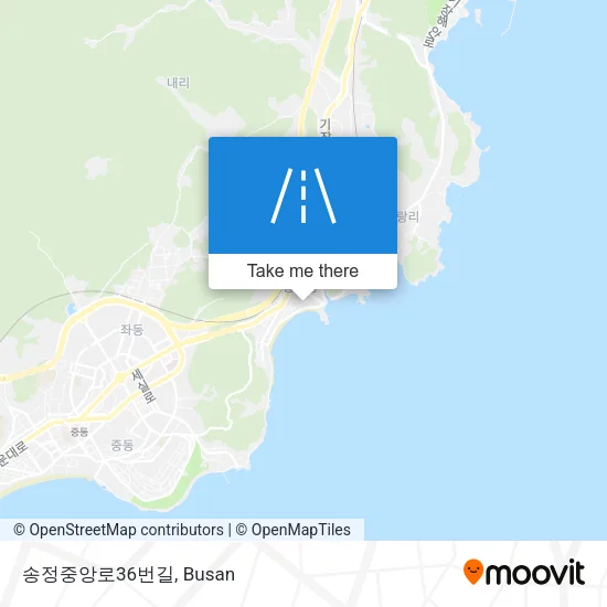 송정중앙로36번길 map