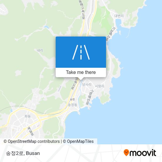 송정2로 map