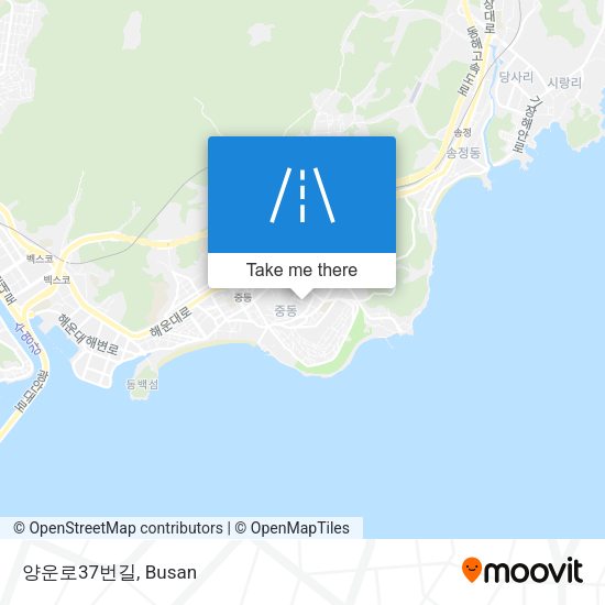 양운로37번길 map