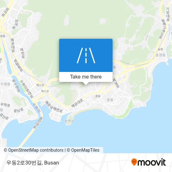 우동2로30번길 map
