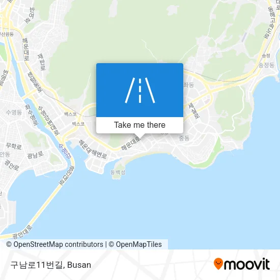 구남로11번길 map