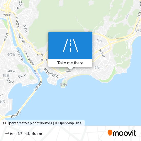 구남로8번길 map