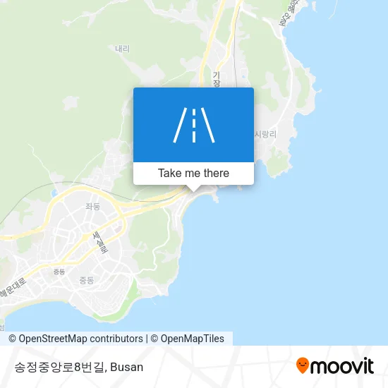 송정중앙로8번길 map