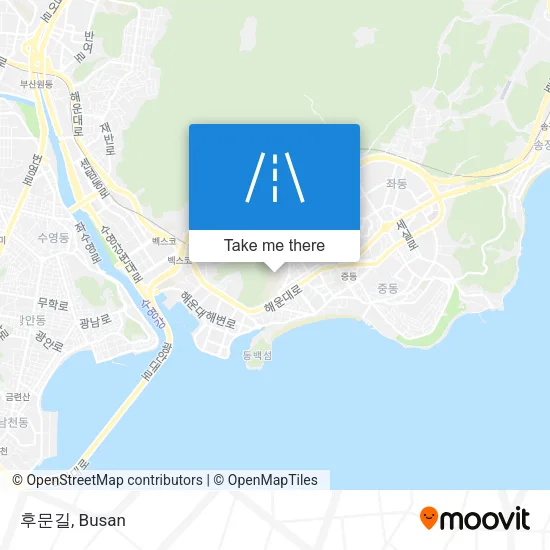 후문길 map