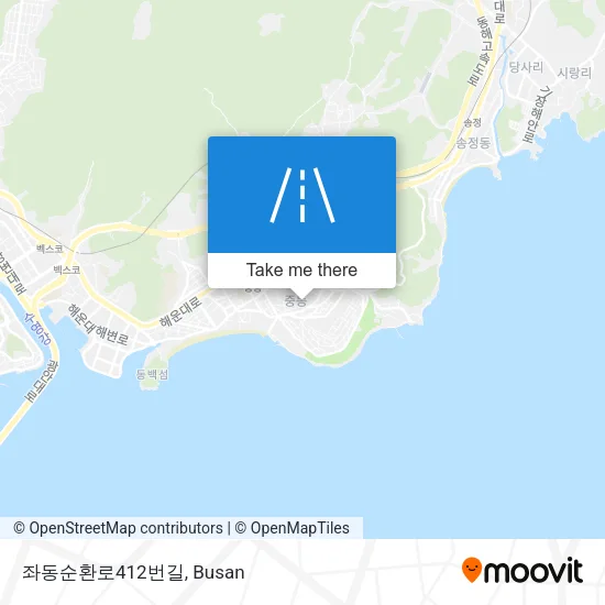 좌동순환로412번길 map