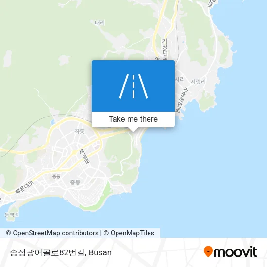 송정광어골로82번길 map