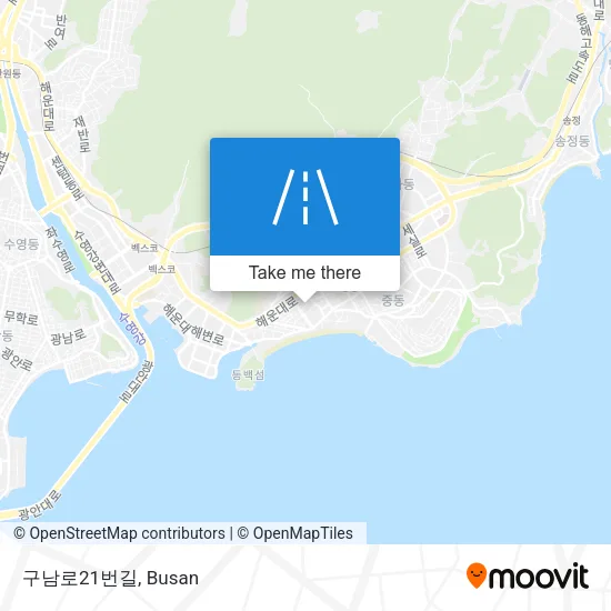 구남로21번길 map