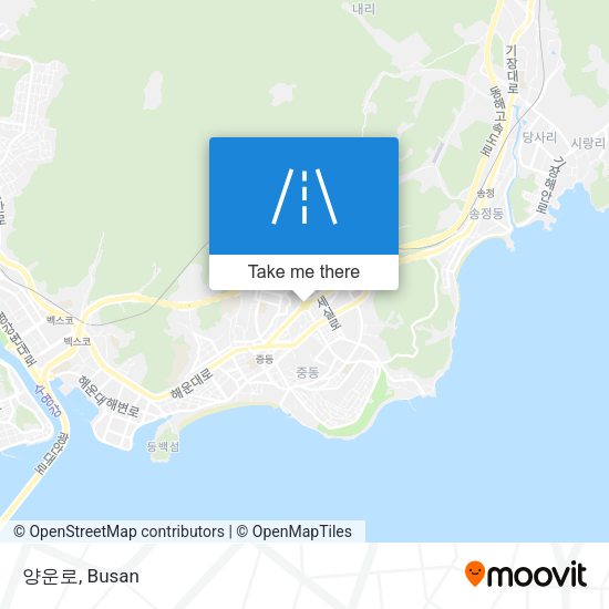 양운로 map