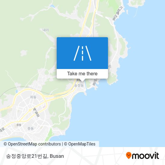 송정중앙로21번길 map