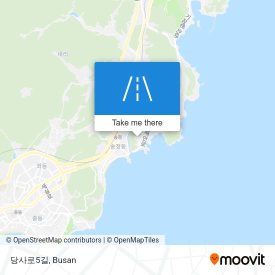당사로5길 map