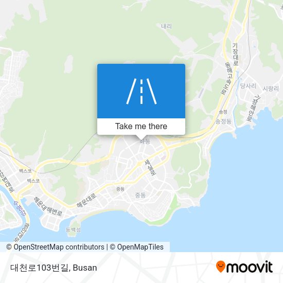 대천로103번길 map