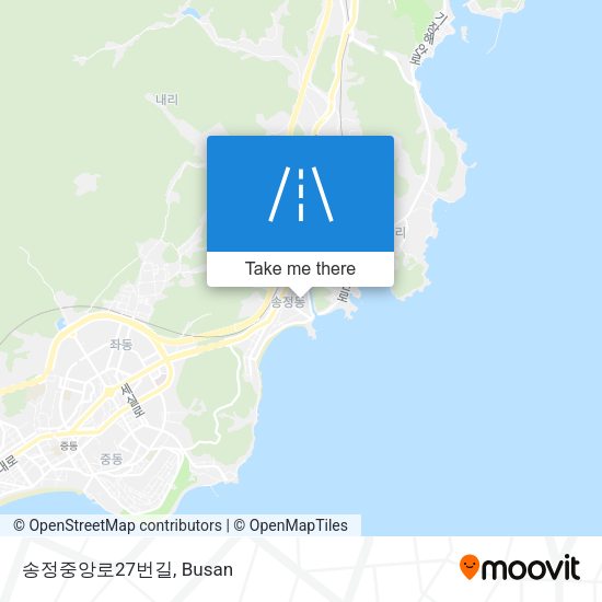 송정중앙로27번길 map