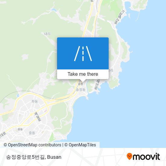 송정중앙로5번길 map