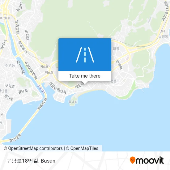 구남로18번길 map