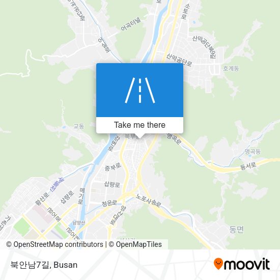 북안남7길 map