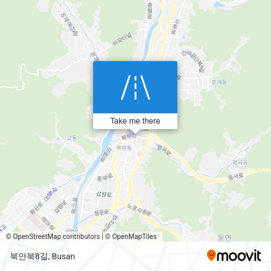 북안북8길 map