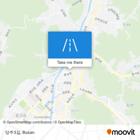 양주3길 map