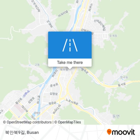 북안북9길 map