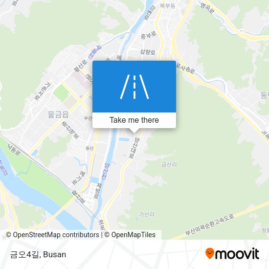 금오4길 map
