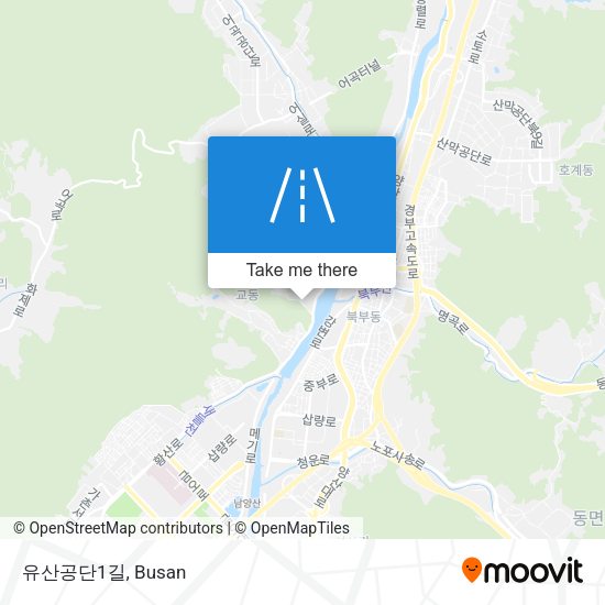 유산공단1길 map