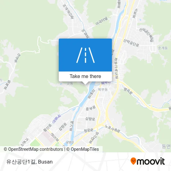 유산공단1길 map
