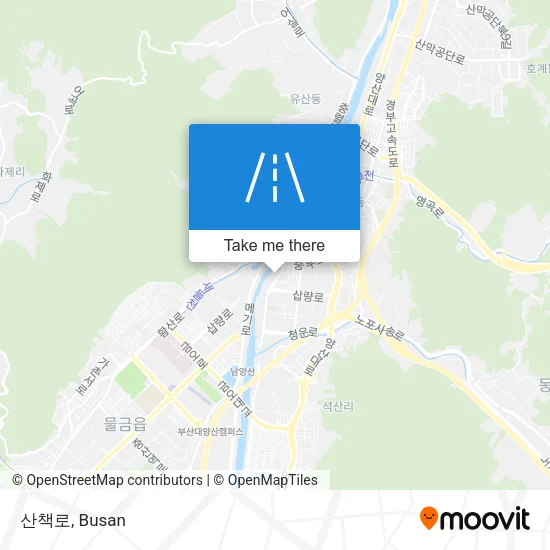 산책로 map