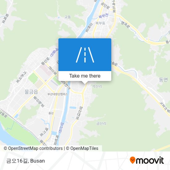 금오16길 map