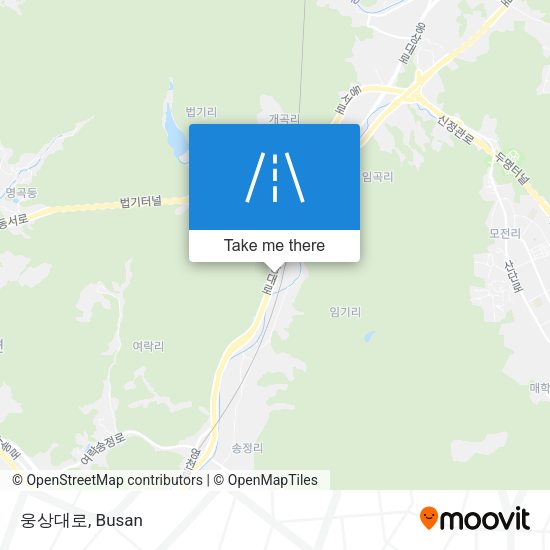 웅상대로 map