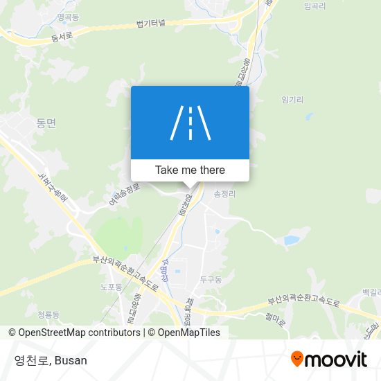 영천로 map