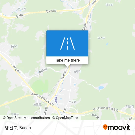 영천로 map
