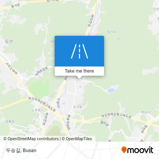 두송길 map