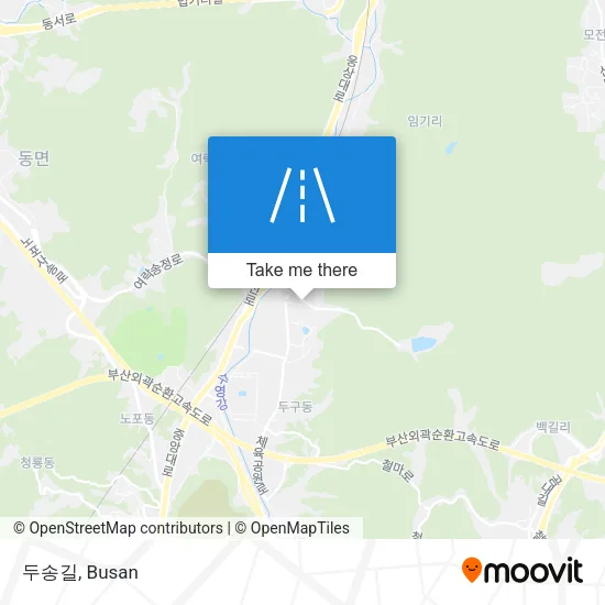 두송길 map