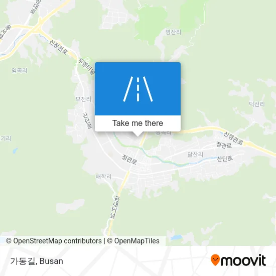 가동길 map
