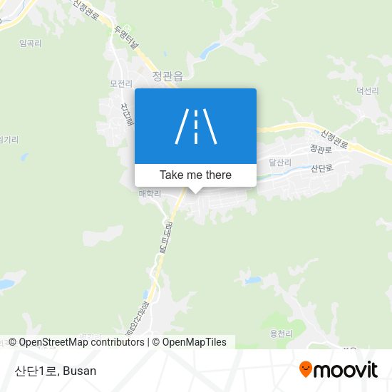 산단1로 map