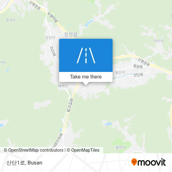 산단1로 map