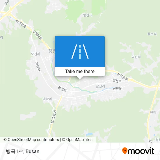 방곡1로 map