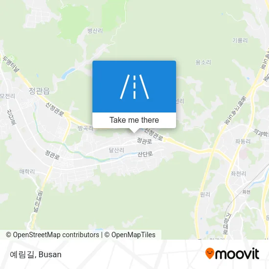 예림길 map